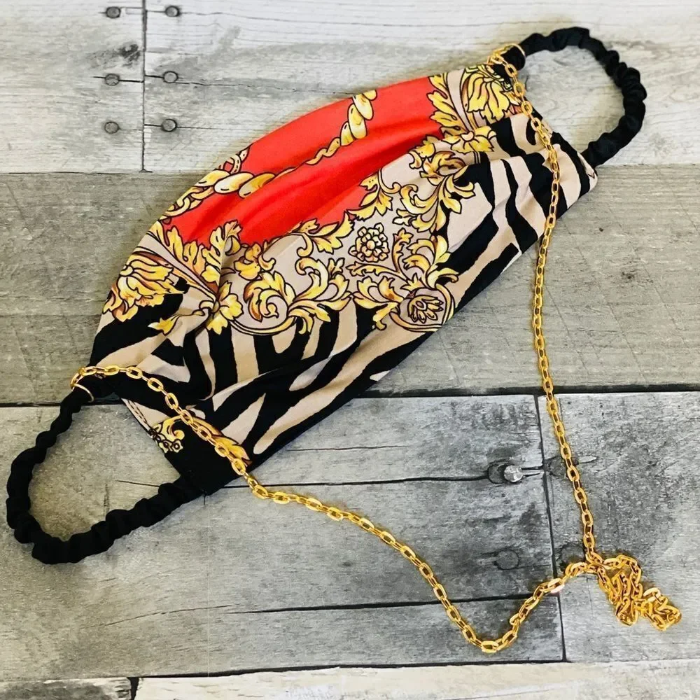 Paisley Chain Mask